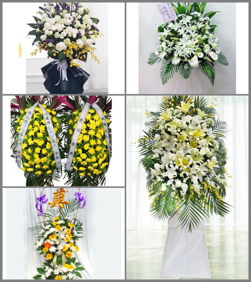 福建三明沙县富口镇盖竹村白事花篮预定